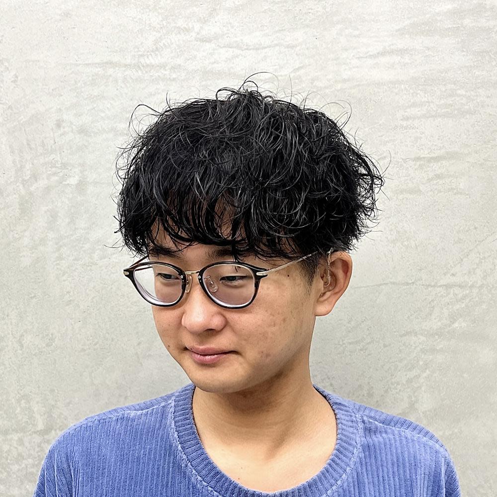 SARM MAN 人形町〈理容室〉【サームマン ニンギョウチョウ リヨウシツ】のスタイル紹介。シャドウパーマ/垢抜け/イメチェン/メンズ/理容室