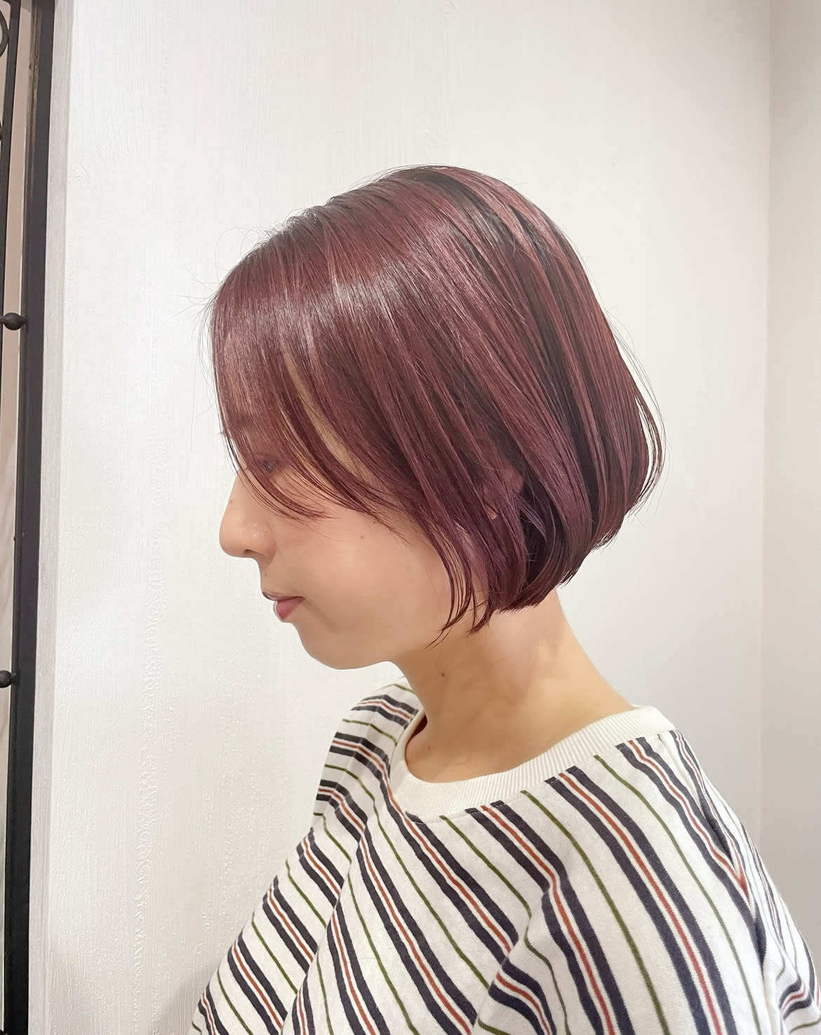 gisele arai【ジゼル アライ】のスタイル紹介。ピンクブラウン×ボブ