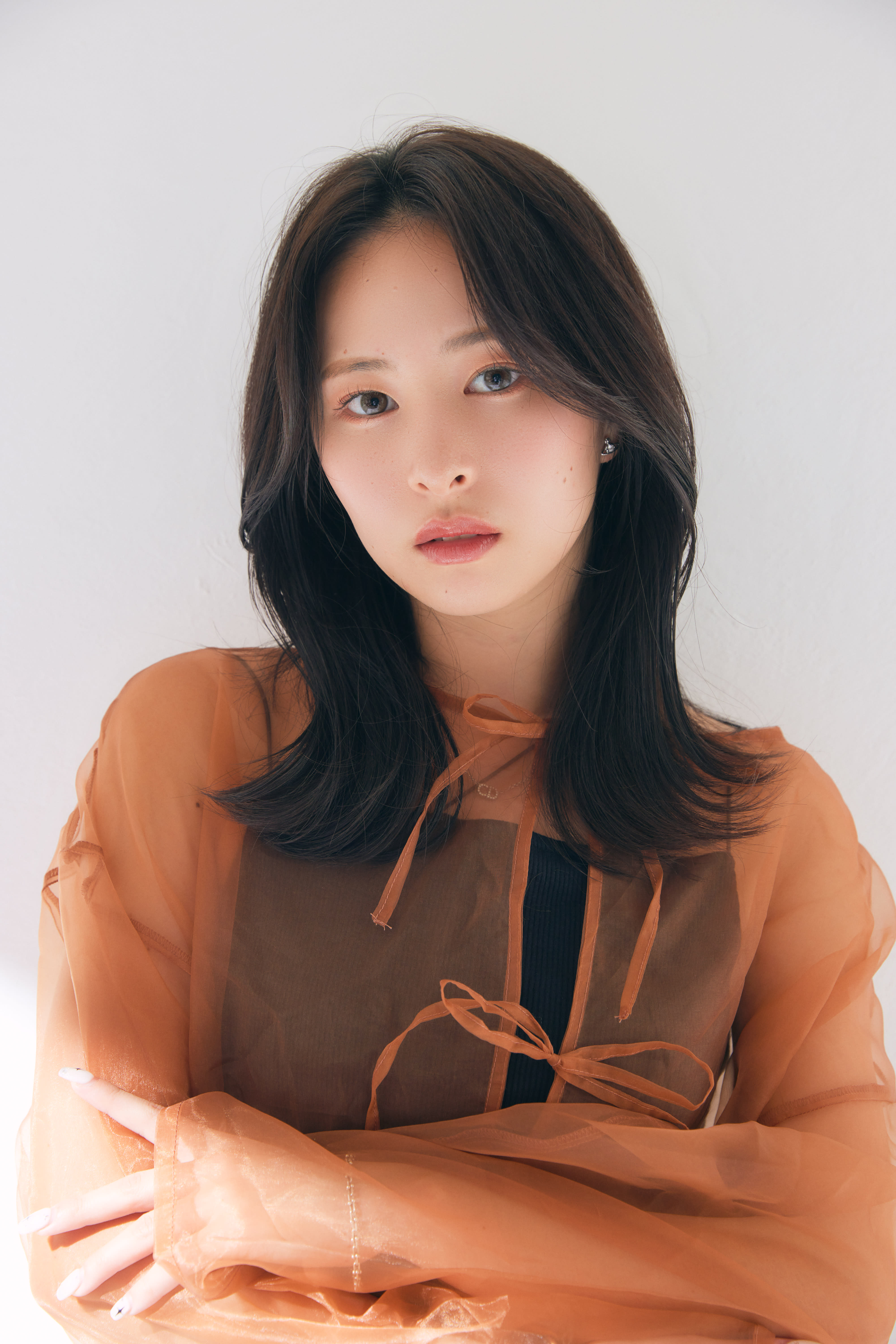 etre by comme Matisse恵比寿駅前店/髪質改善/縮毛矯正/トリートメント【エトル】【エトル バイ コムマティス エビスエキカミシツカイゼンシュウモウキョウセイカラートリートメント】のスタイル紹介。小顔ヘア×透明感カラー［恵比寿駅/髪質改善/グレージュ］