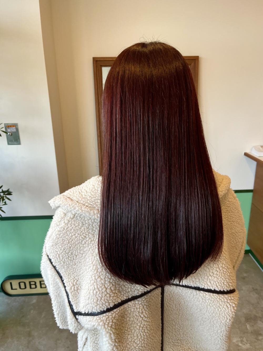 SEE-SAW【シーソー】のスタイル紹介。ボルドー