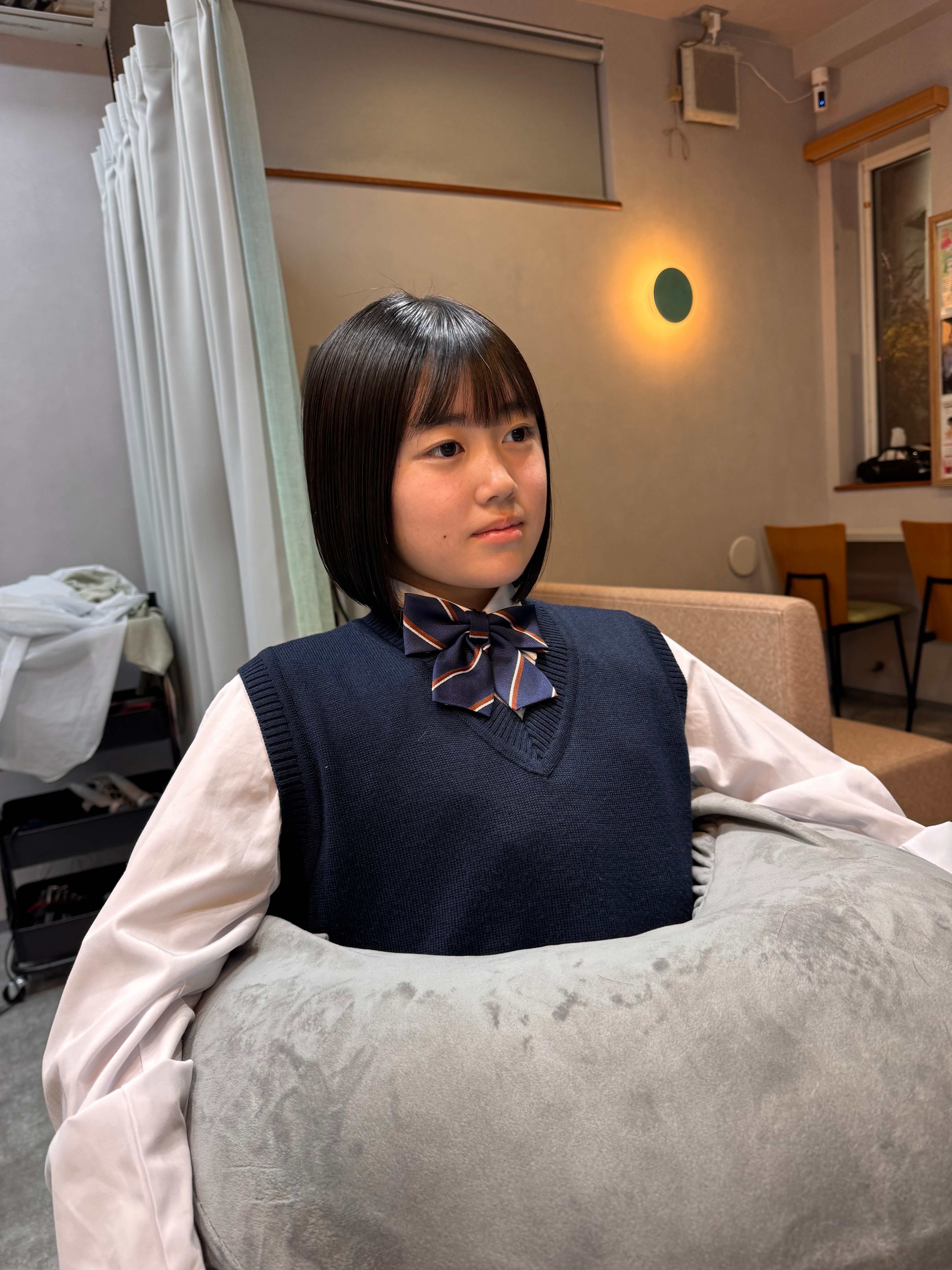 COLORE【コロレ】【コロレ】のスタイル紹介。学割！中学生に人気！乾かすだけでキマる肩上ボブ