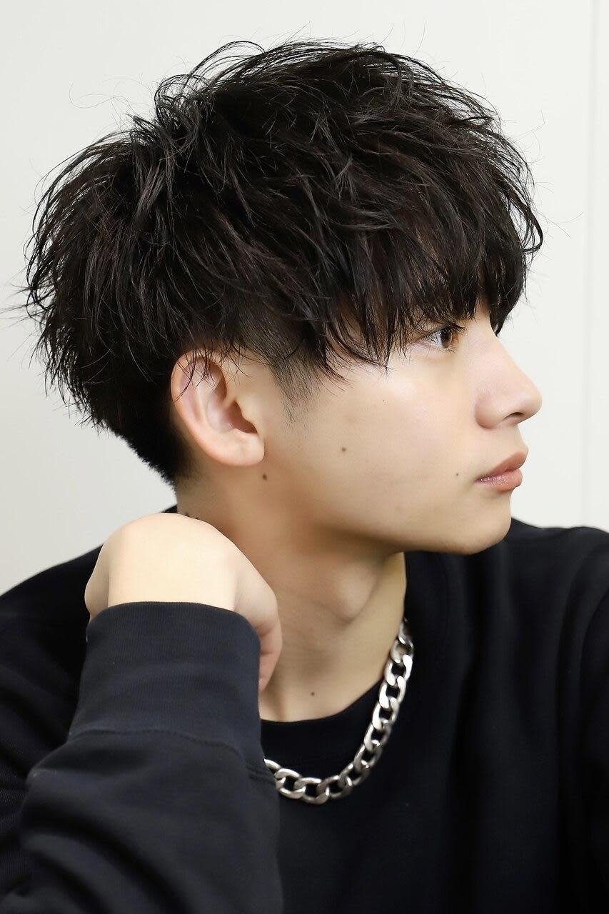 LIPPS hair 池袋【リップスヘアー】【リップス ヘアー イケブクロ】のスタイル紹介。【緩めソフトツイスパ】　王道　マッシュ