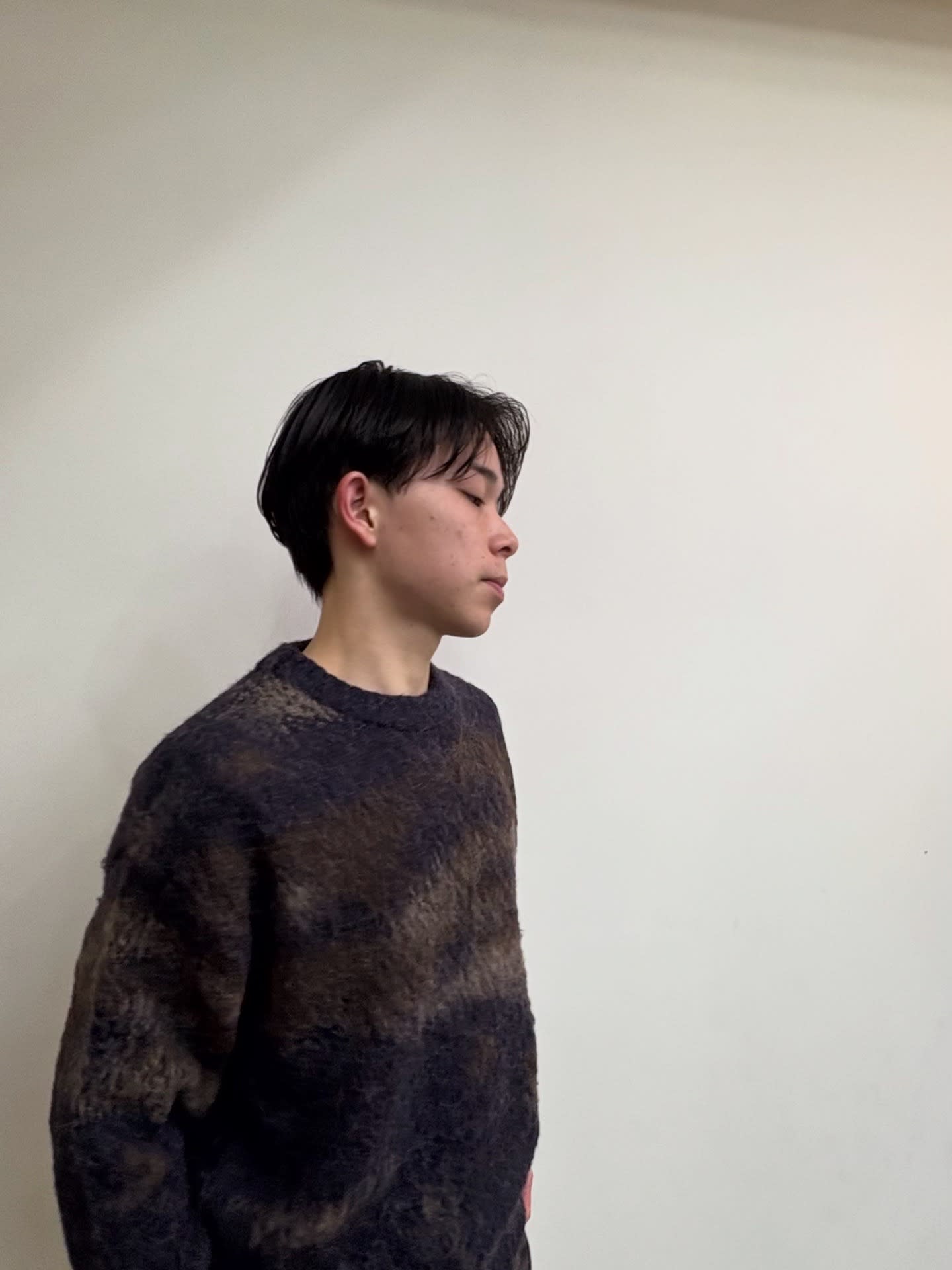 ouioui hair make et cetera【ウイウイ　ヘアメイクエトセトラ】のスタイル紹介。マッシュベースの2WAYセンターパート