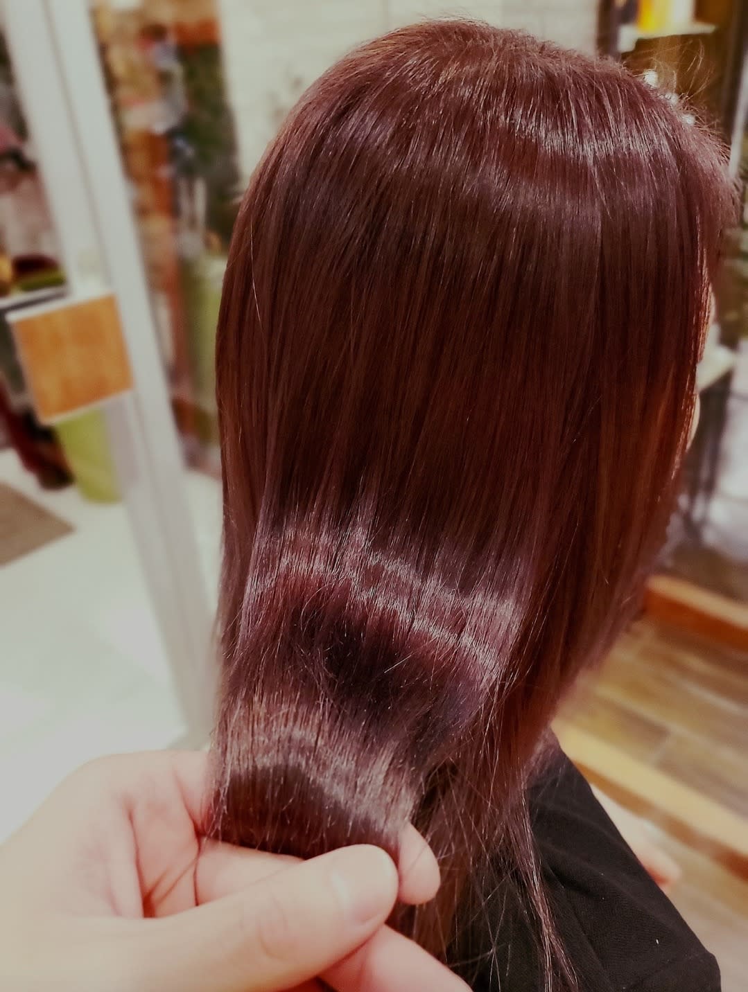 Dr's salon LAB  小山店【ドクターズサロンラブオヤマテン】のスタイル紹介。ボルドー