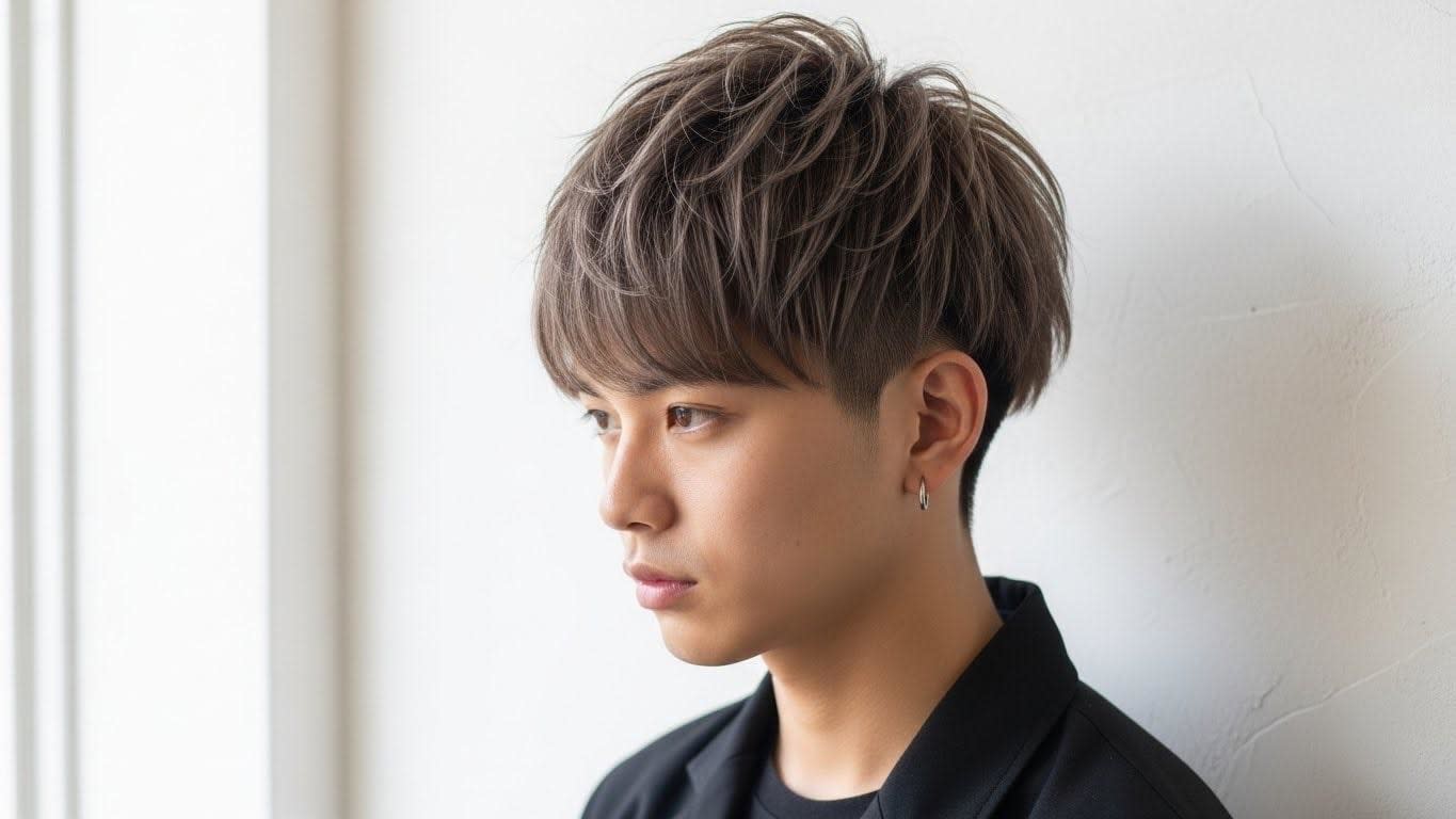 ノンダメージサロンBonheurボヌール銀座並木通り店【ノンダメージサロンボヌールギンザナミキドオリテン】のスタイル紹介。前下がりマッシュ