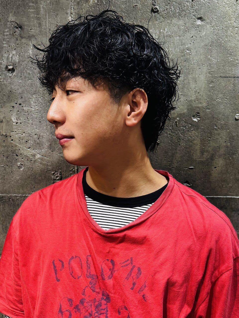 MEN'S SALON alfRed 瑞穂店【メンズサロン アルフレッド ミズホテン】のスタイル紹介。質感・動き・パーマ感　ラフなのに全部きまる無造作ヘア