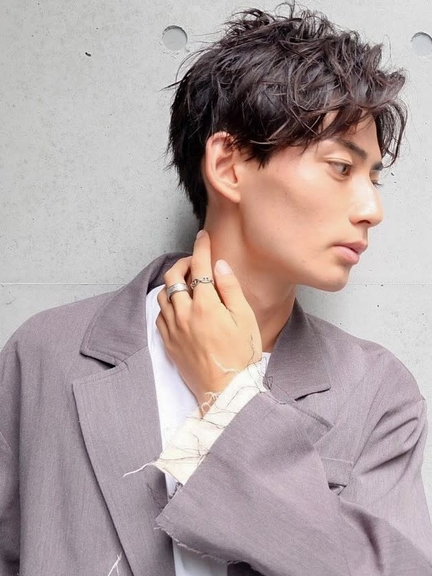 AUBE HAIR renata 釧路店 【オーブ ヘアー レナ―タ】【オーブ ヘアー レナータ クシロテン】のスタイル紹介。メンズヘア_ラフニュアンスハンサムショート