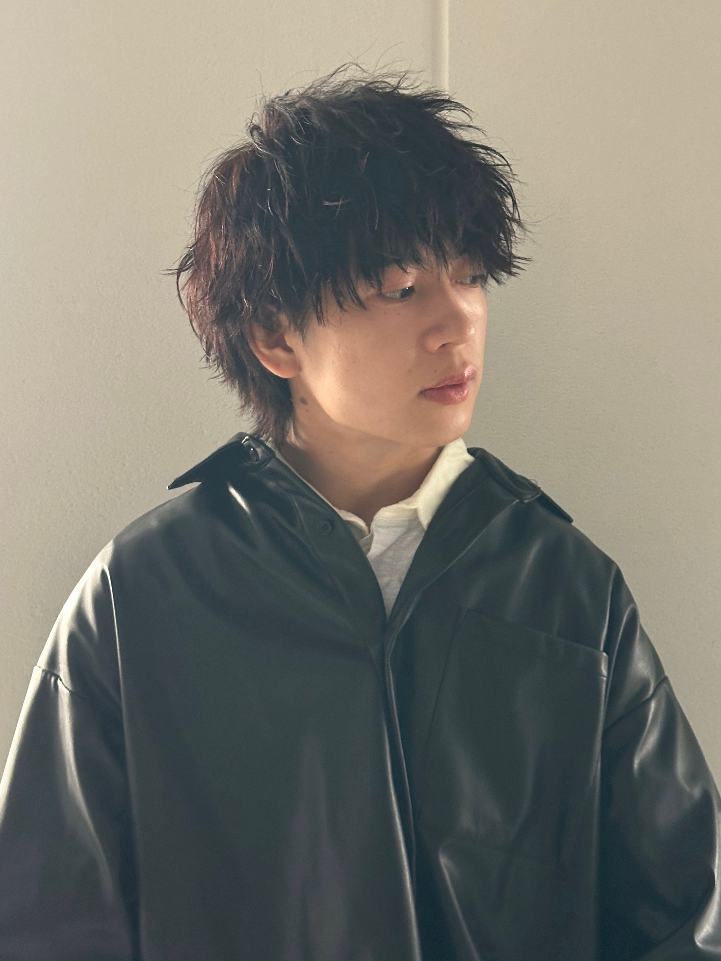 LIC men's salon 南堀江【リック メンズ サロン ミナミホリエ】のスタイル紹介。無造作パーマショート