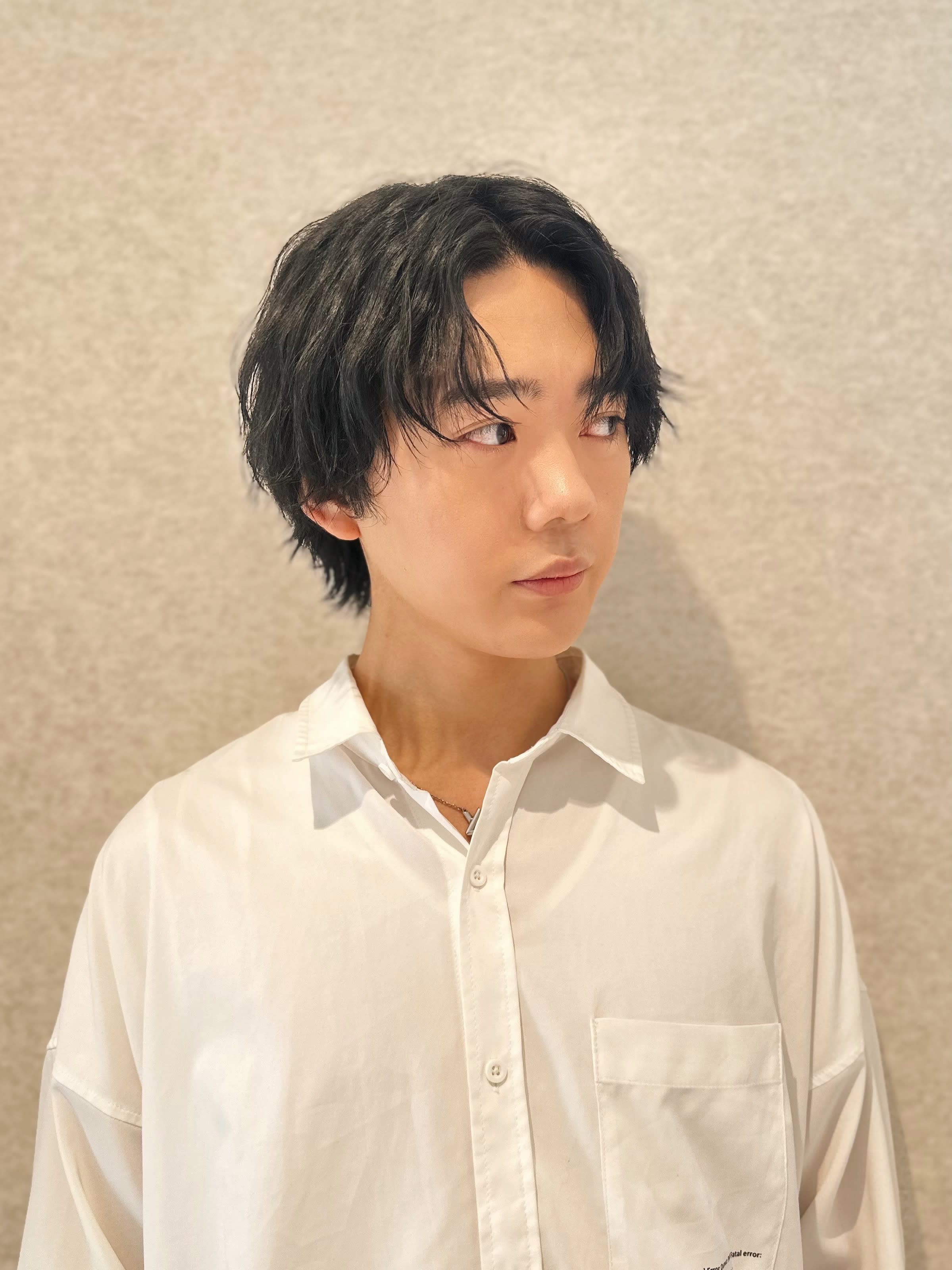 LIC men's salon 南堀江【リック メンズ サロン ミナミホリエ】のスタイル紹介。マッシュ×センターパート