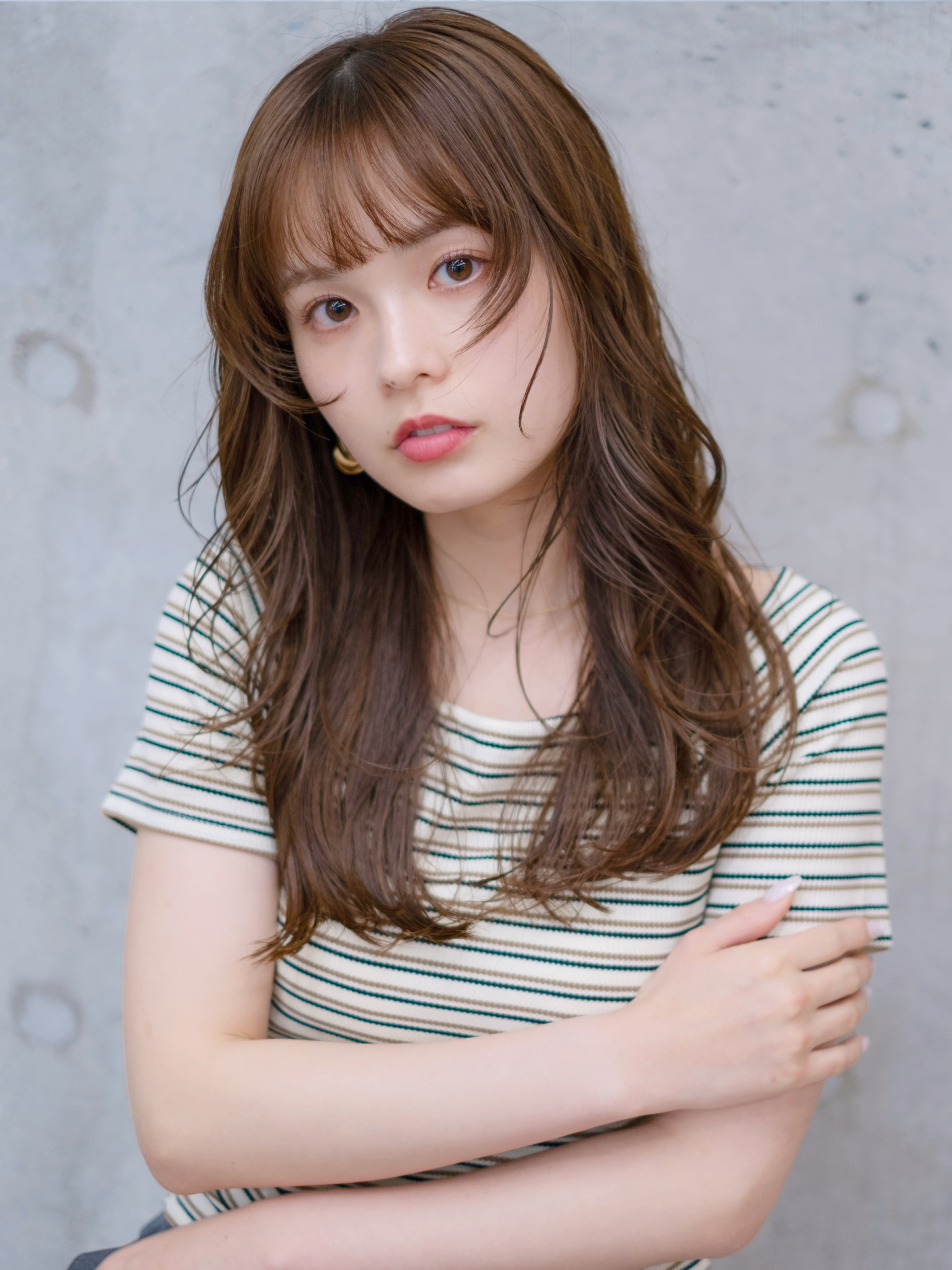 AUBE HAIR salla 仙台石巻店 【オーブ ヘアー サラ】【オーブ ヘアー サラセンダイイシノマキテン】のスタイル紹介。20代・30代_ゆるふわロング