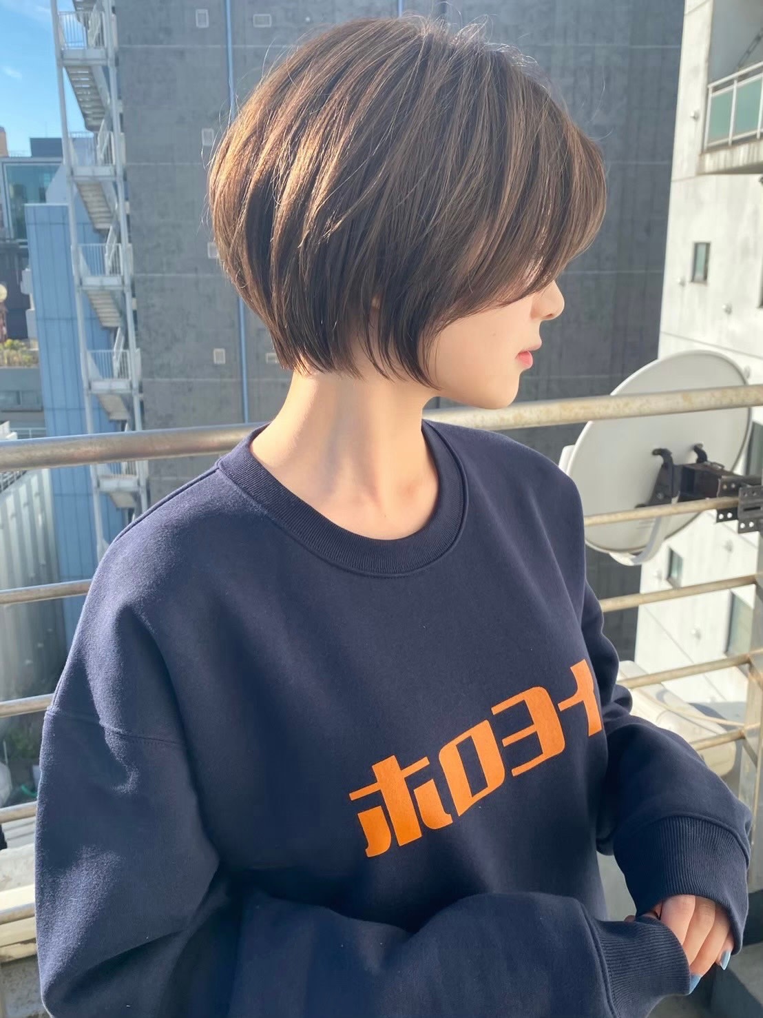 Lond aimer 柏 髪質改善【ロンド エメ】【ロンドエメ　カシワ　カミシツカイゼン】のスタイル紹介。顔周りカット/イメチェン/ショートボブ20代30代40代50